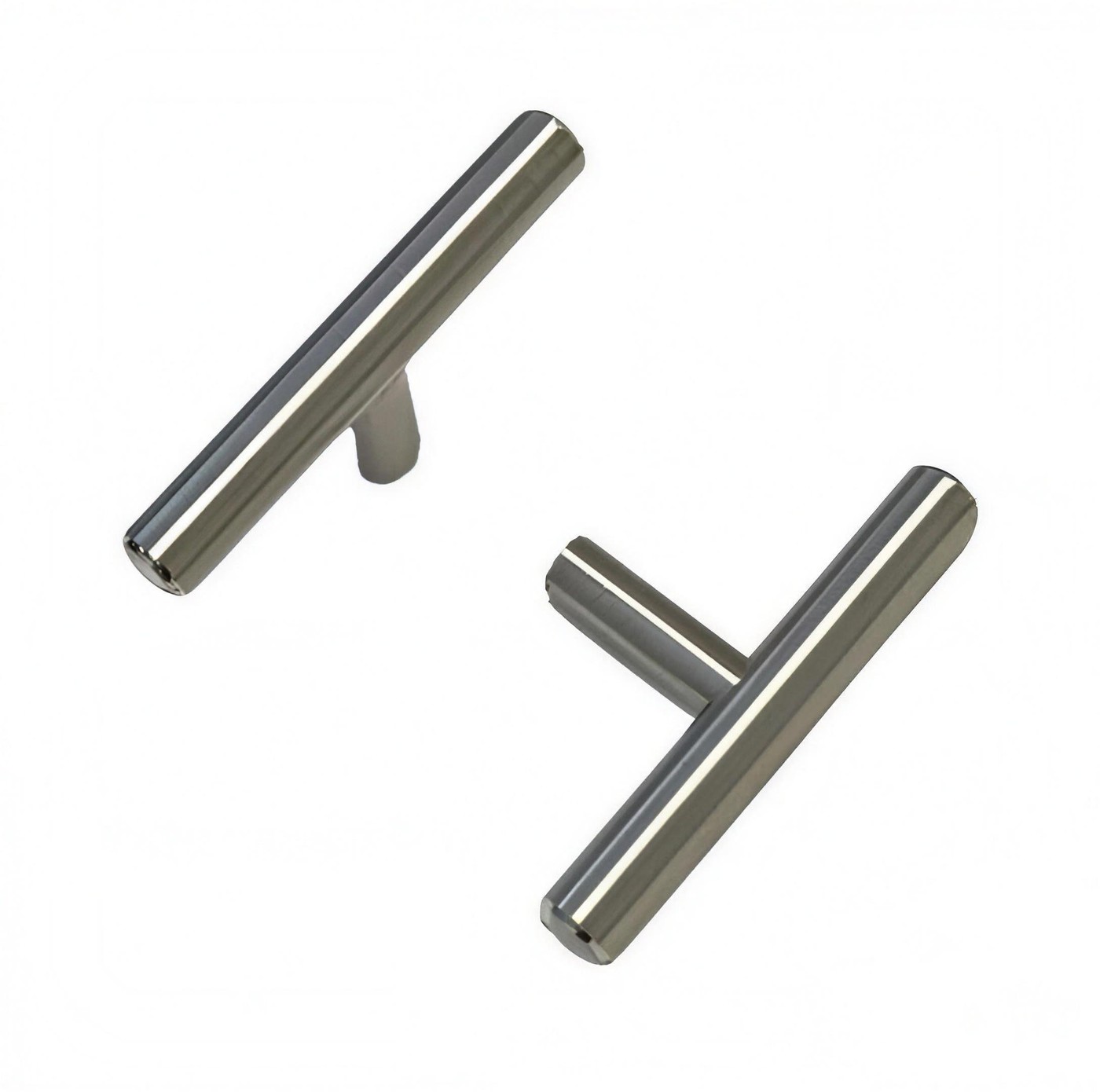 T Knob, brushed nickel