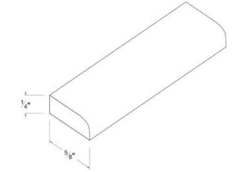 Scribe Moulding, rustic wood