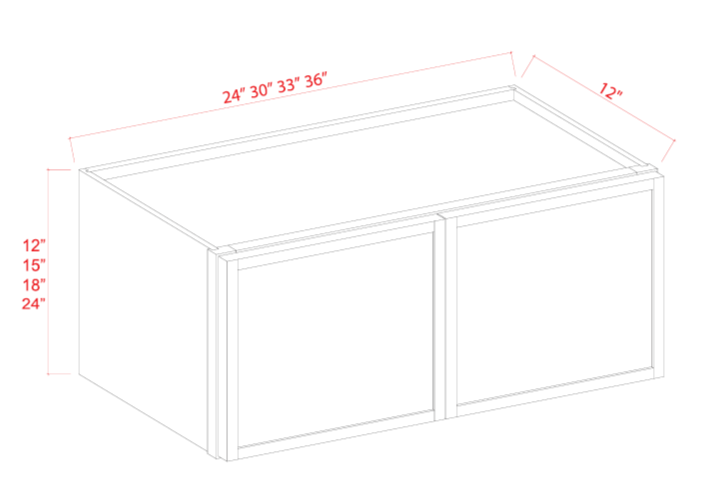 Wall Cabinet, slim dove white