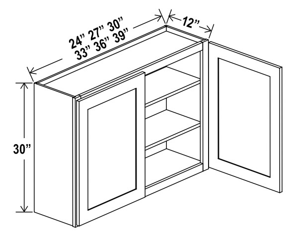Wall Cabinet, floral espresso