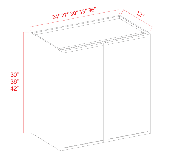Wall Cabinet, slim amber oak