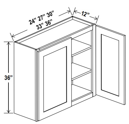 Wall Cabinet, floral white