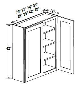 Wall Cabinet, navy blue